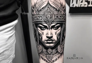 samuria forearm tattoo tattoo idea