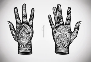 Wilson on my right hand tattoo idea