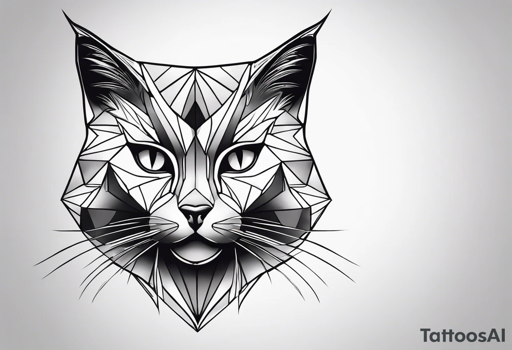 Black Cat tattoo idea