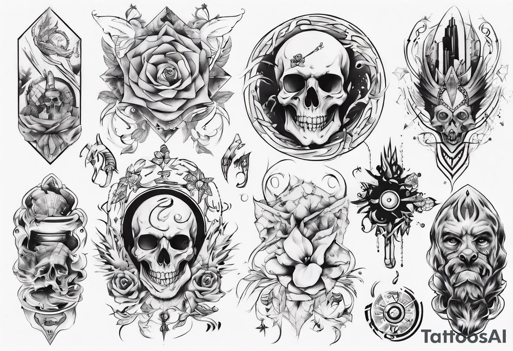 arm sleeve tattoo tattoo idea