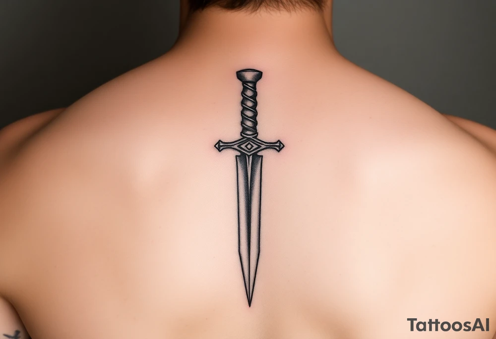 Dagger tattoo idea