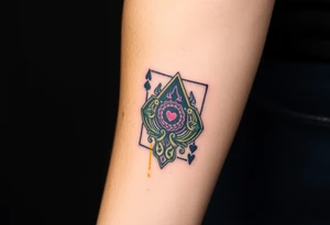 poker tattoo idea