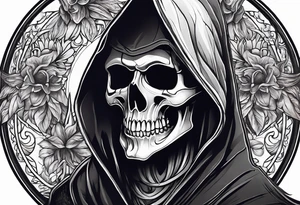 Reaper With scuythe tattoo idea