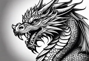 welsh dragon tattoo idea