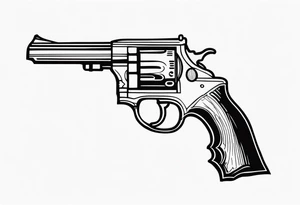 Revolver tattoo idea