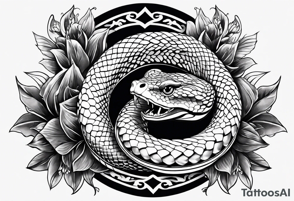 Snake tattoo tattoo idea