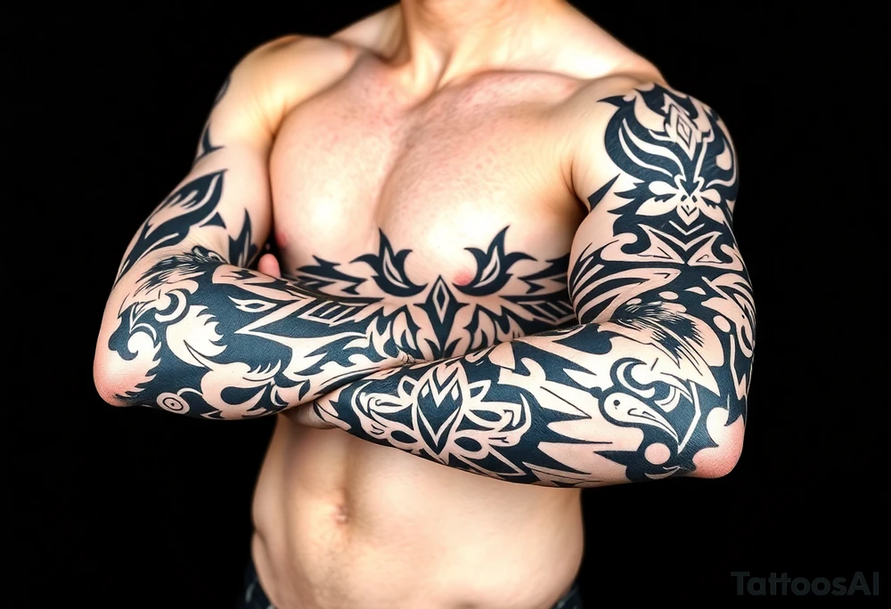 Somoan tribal women leg tattoo tattoo idea