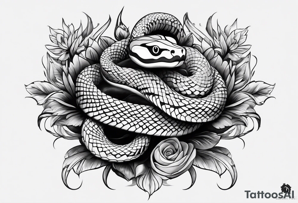 snake arm tattoo tattoo idea