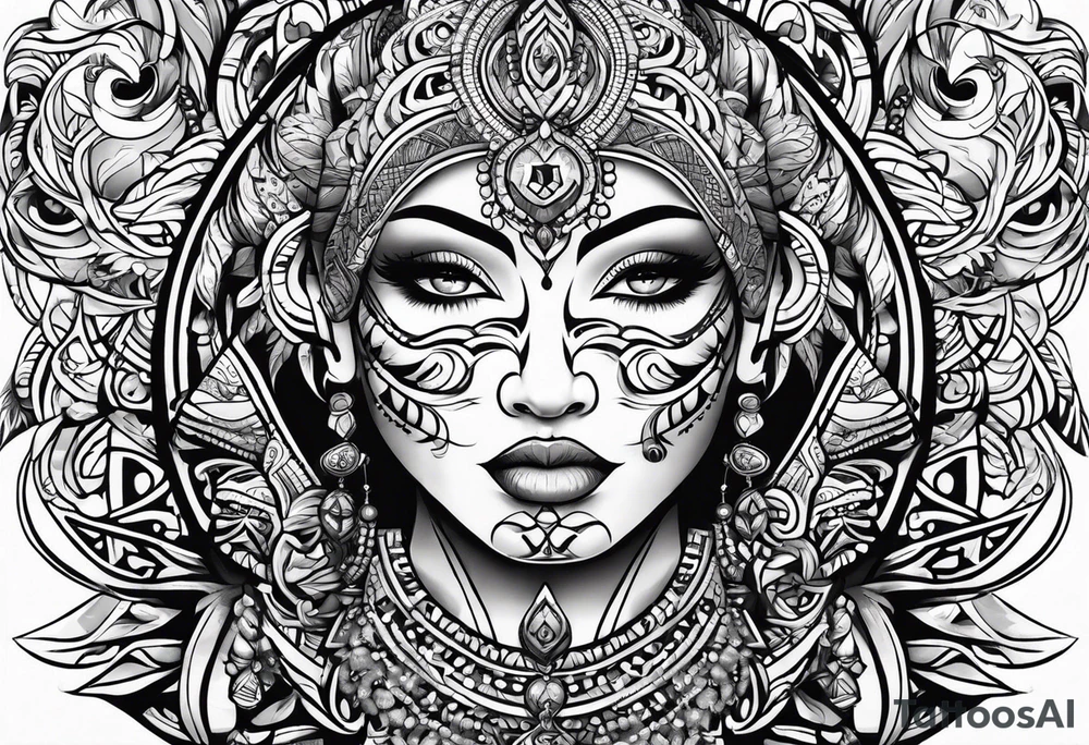 Tribal family tatto tattoo idea
