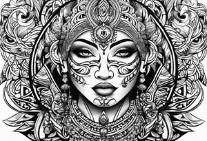 Tribal family tatto tattoo idea