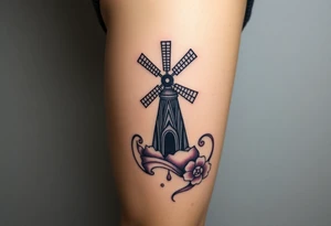 Windmill tattoo idea