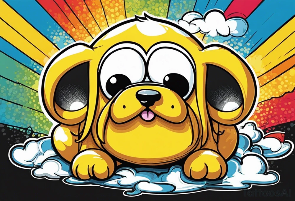 jake the dog from adventure time posed as see no evil hear no evil talk no
evil tatoo tattoo idea