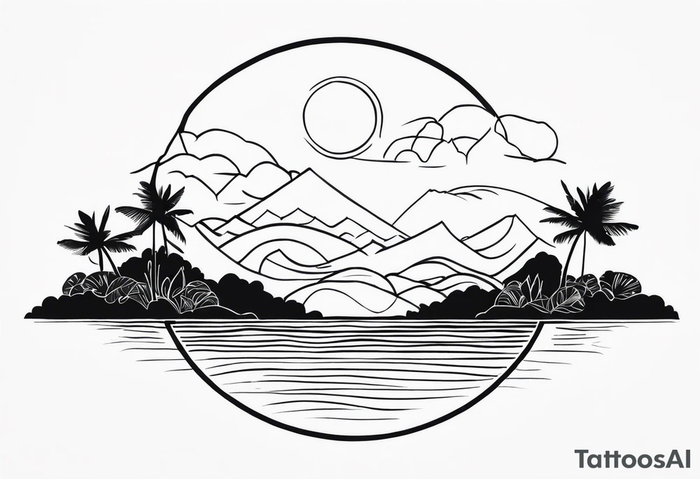 Pura vida tattoo idea