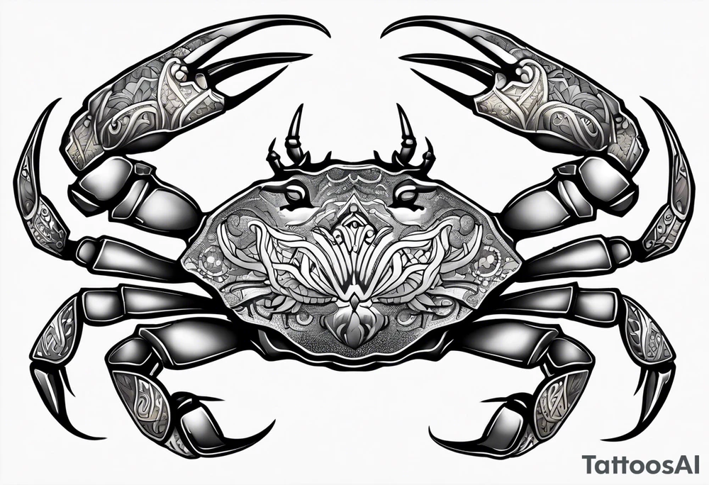 Cancer Crab tattoo idea