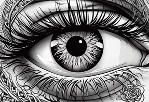 eyeball tattoo idea