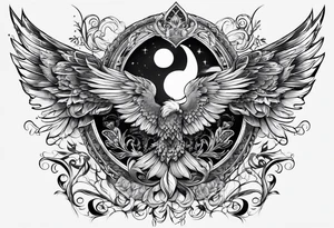back tattoo covering the whole back drawing tattoo idea
