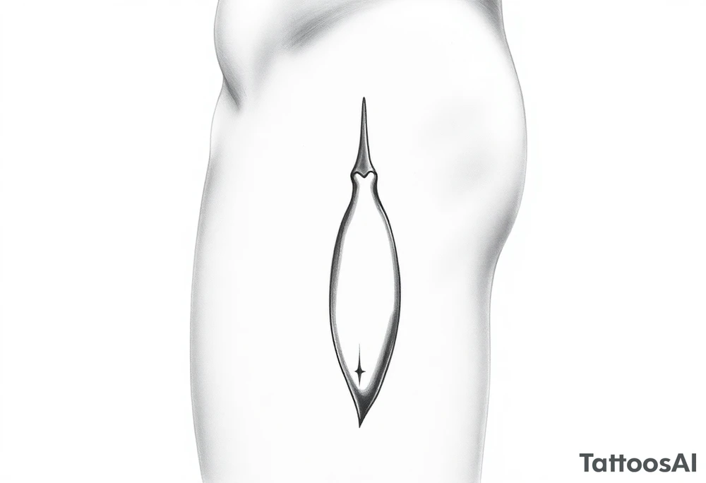 sexy muscular man nude with huge erect penis tattoo idea