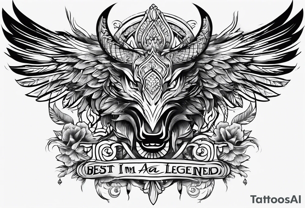 I'm a legend tattoo idea