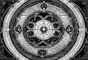 Astrology, Gemini, Natal Chart, angelic, soul mates, vision, planetary, third eye, armband tattoo idea
