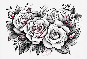 i want a arm tattoo with simple flowers and roses tattoo idea
