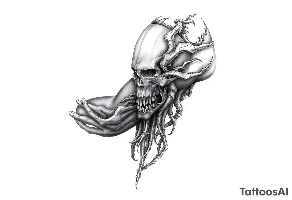 Something mythological death related tattoo idea