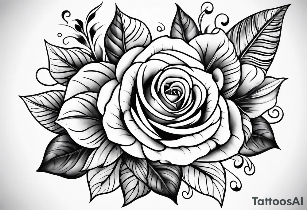 Feminine style tattoo idea