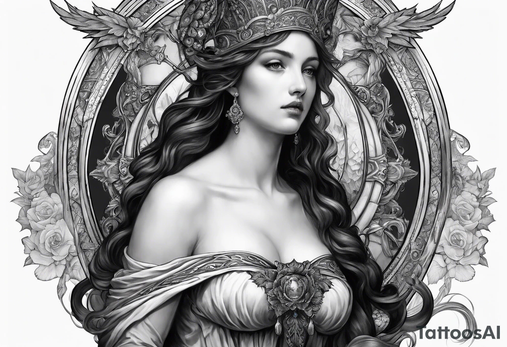 very scary nemesis tattoo idea