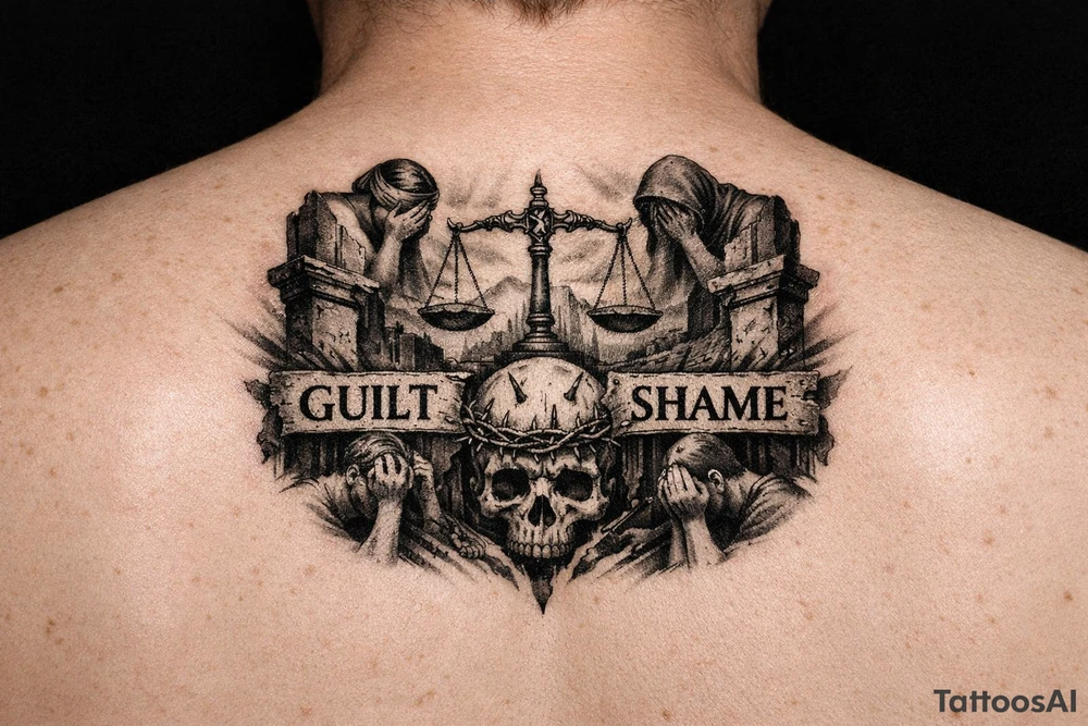 Guilt and shame tattoo idea