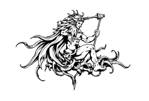 Greek mythology tattoo idea