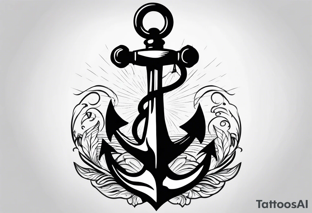 Anchor tattoo idea