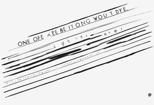 the words “one of these days and it won’t be long your gonna look for me and I’ll be gone” on a spine tattoo idea