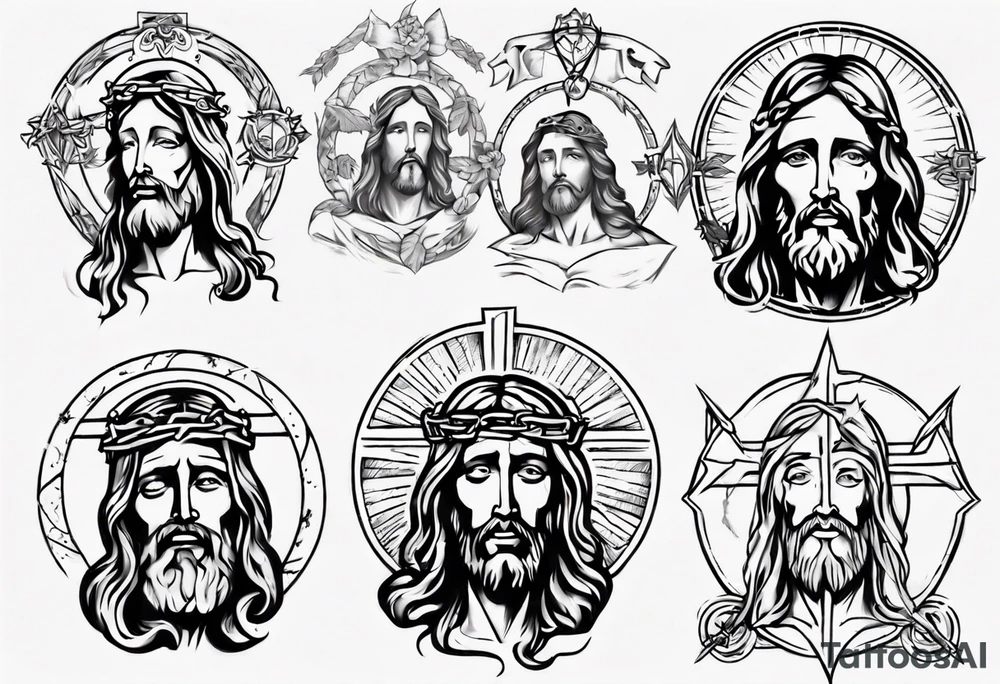 Jesus tattoo idea