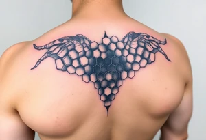 Honey comb tattoo idea