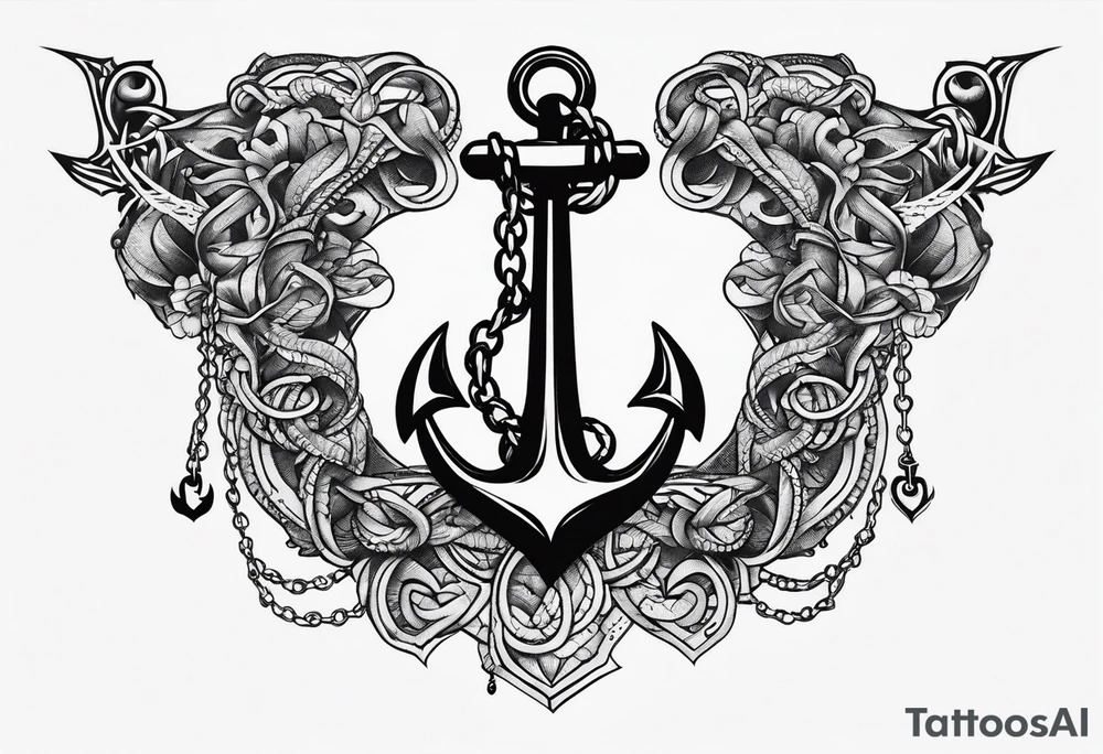 Anchor Chain tattoo idea