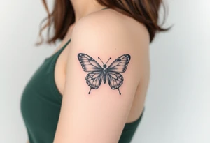 Butterfly tattoo idea
