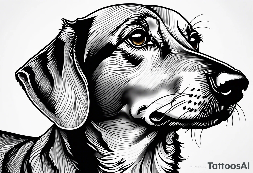 Dashchund tattoo idea