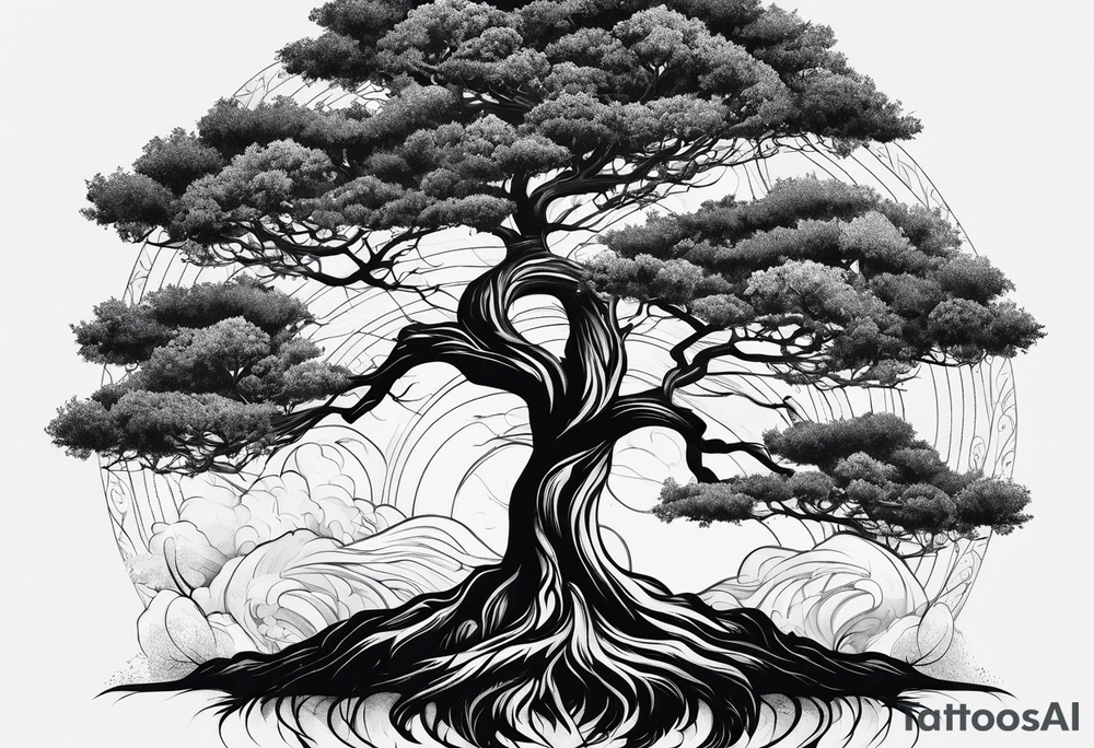 Trees tattoo idea