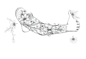 Feminine tattoos for
Women tattoo idea