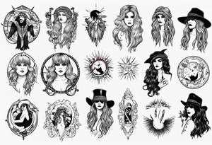 stevie nicks tattoo idea