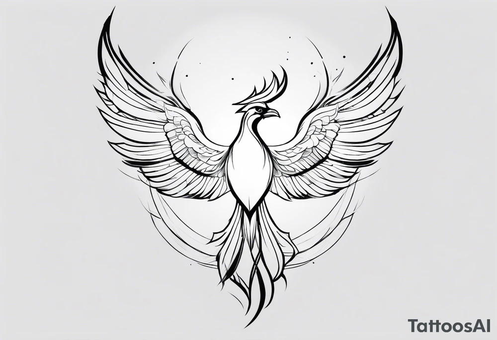 phoenix tattoo idea