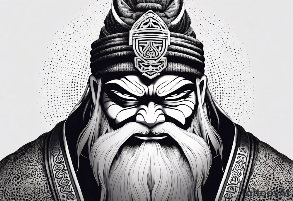 Jiraiya of the legendary sannin tattoo idea