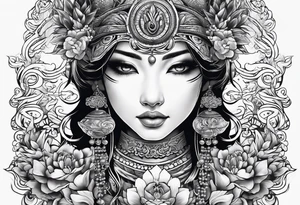 spiritual tattoo idea