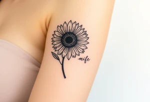 Quotes 
paintbrush
Sunflower tattoo idea