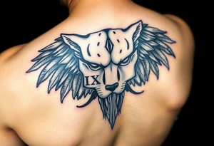 Create a shirt have it say “next of kin” with a embossed look tattoo idea