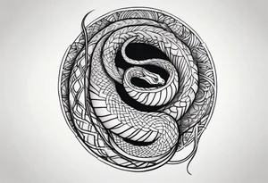 Snake tattoo idea