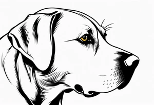 sticks a black lab would grab tattoo idea