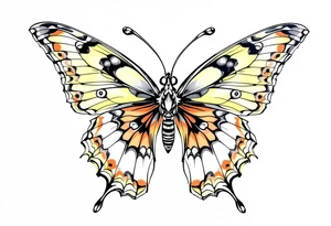 Butterfly tattoo idea