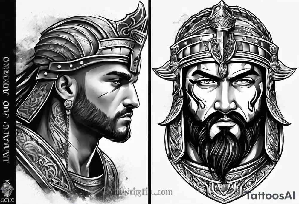 gladiator tattoo idea