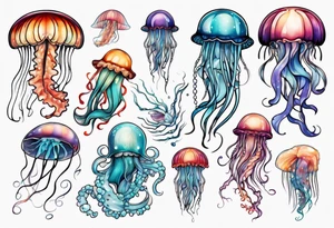 Jellyfish tattoo idea