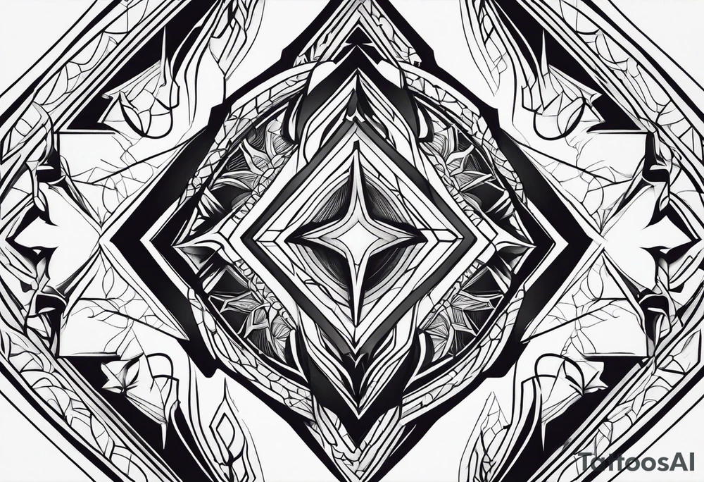 Excision tattoo idea